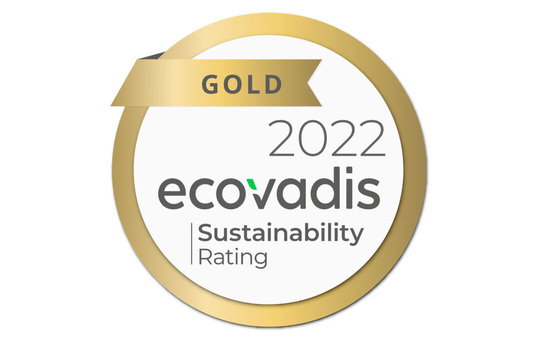 Ecovadis Gold 2022