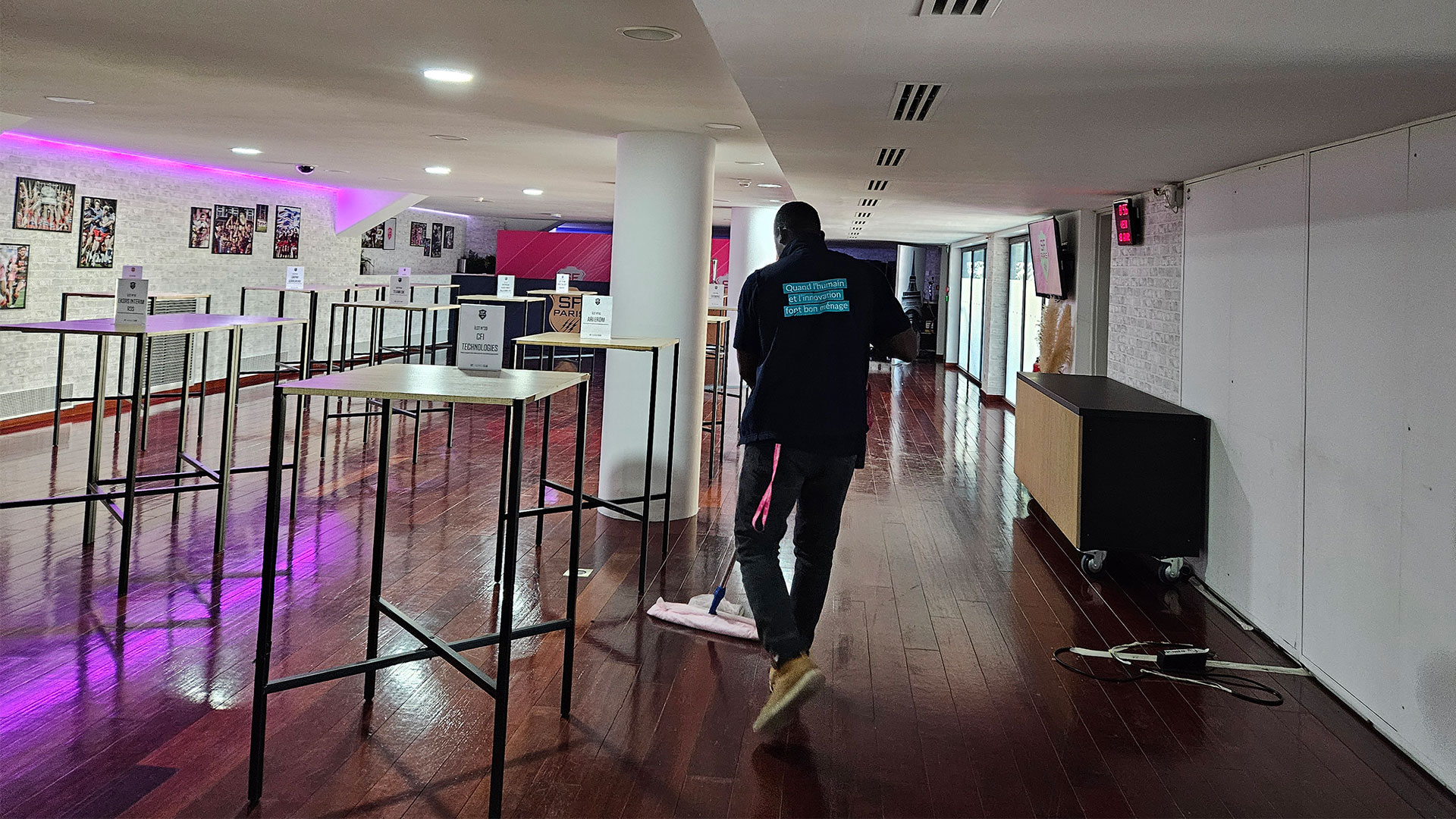 agent de propreté industrie nettoyage mécanisé