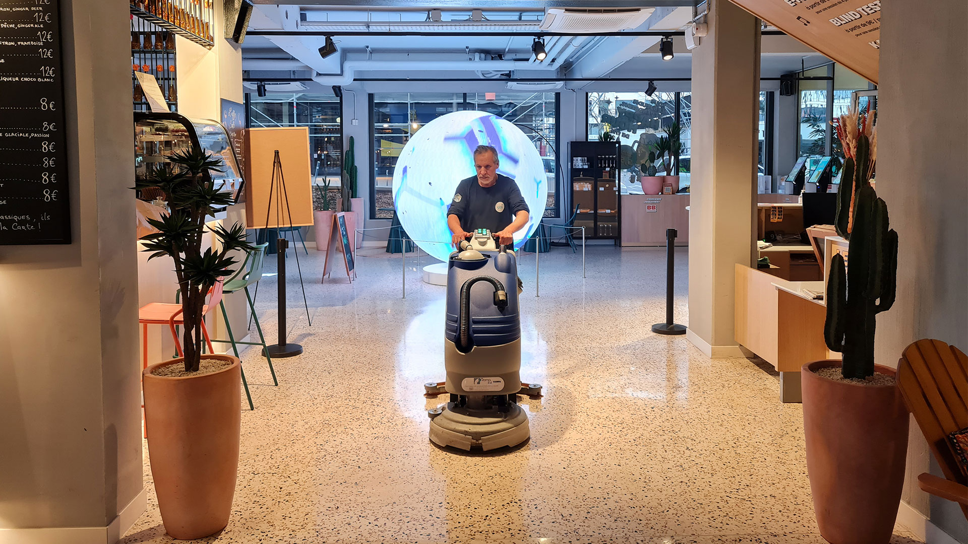 Nettoyage des sol mécanisé