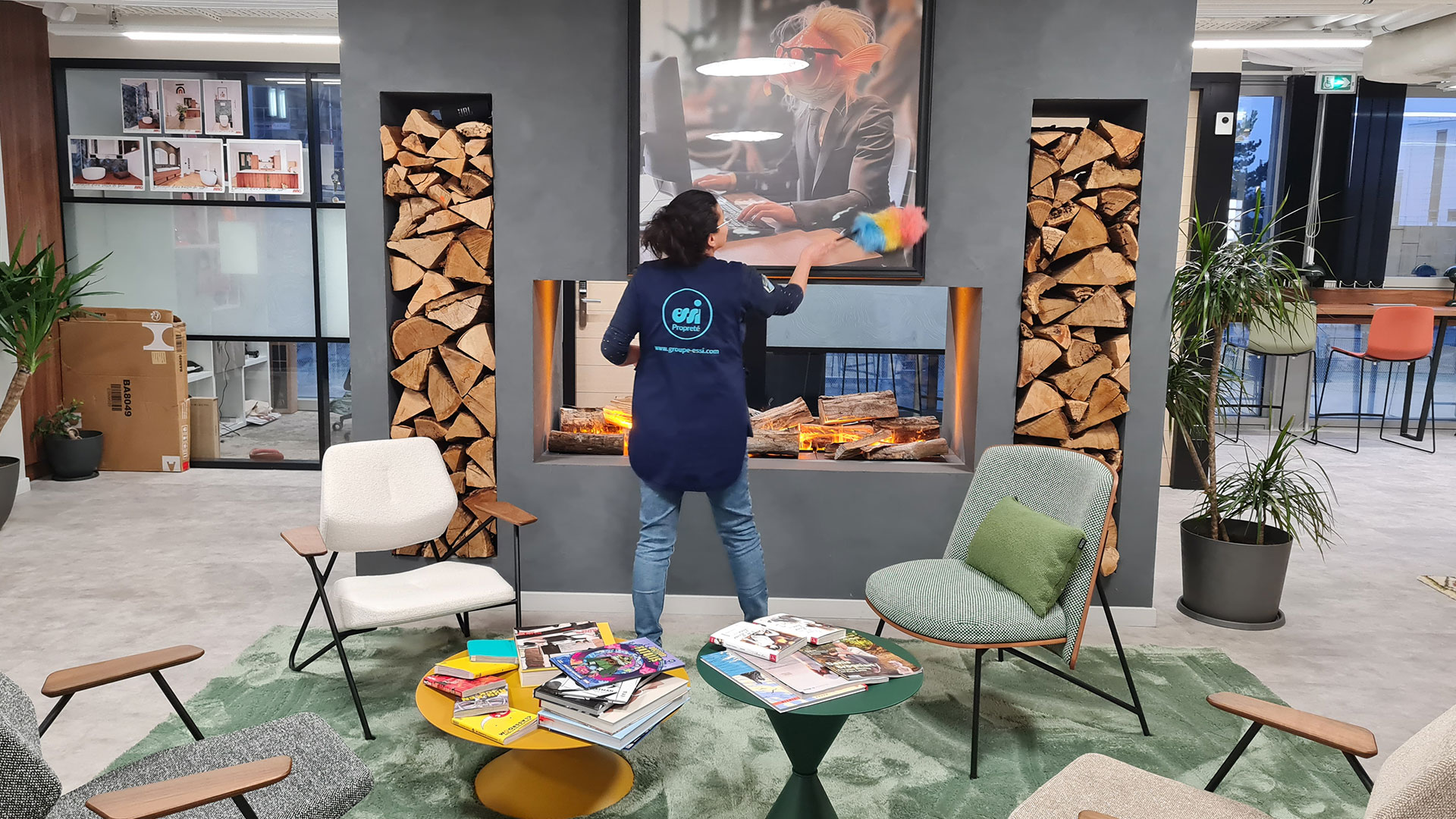 Nettoyage espace corking