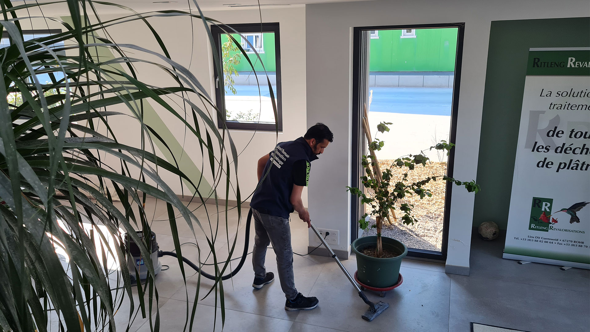 nettoyage sol industrie