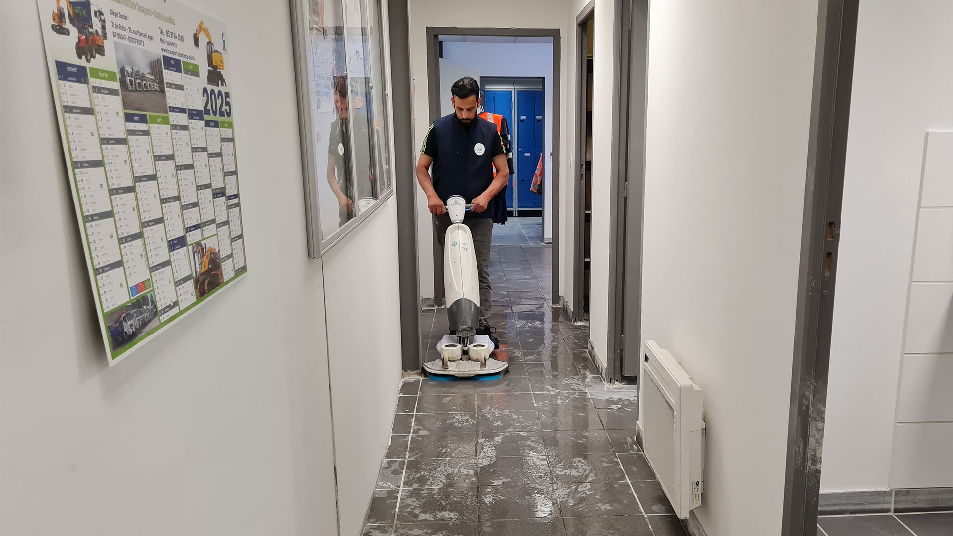 nettoyage mécanisé sol industrie